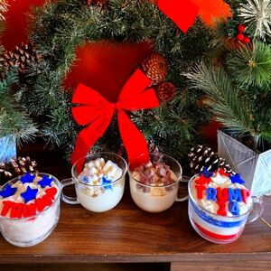 Handmade scented candles